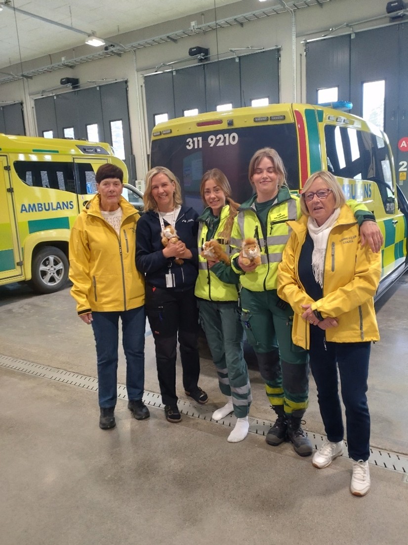 Lionslejon överlämnas