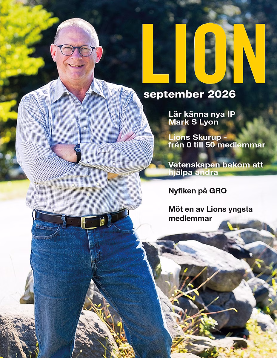 Tidningen LION september 2026